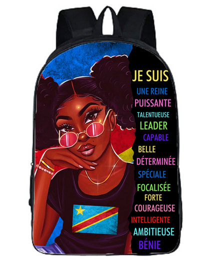 Sac à dos "Je suis"